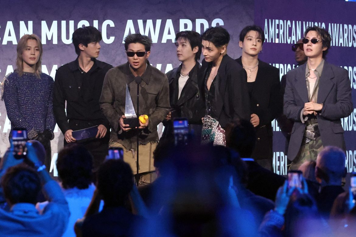 BTS Dominates 2026 AMAs with Artist of the Year Win