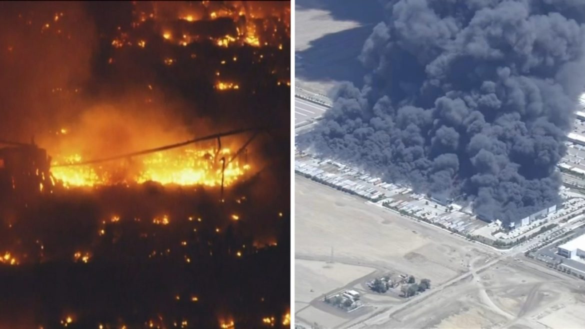 Water System Failures Complicate Firefighting Efforts