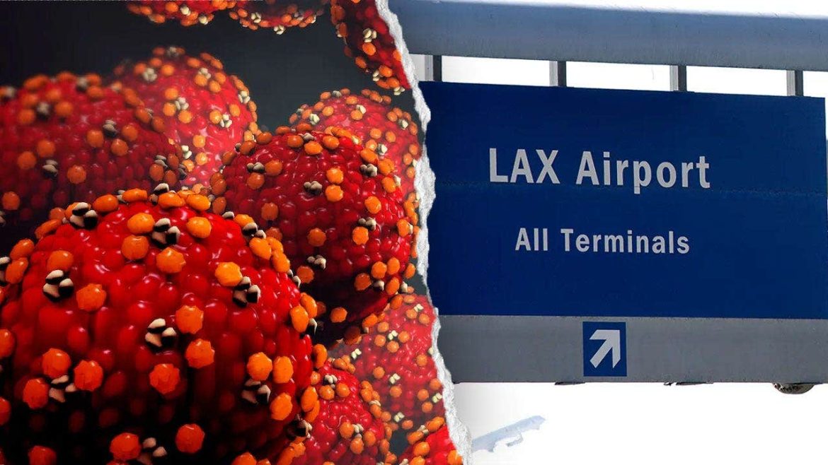 Timeline of Potential Exposure at LAX and Century Boulevard